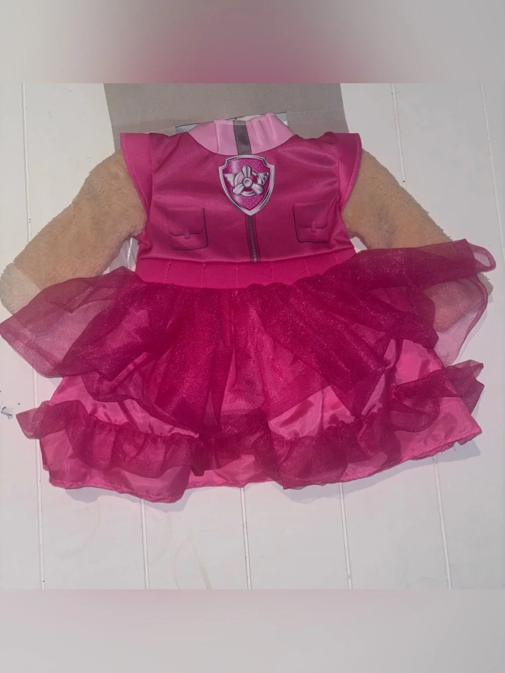 Paw Patrol Skye Costume Dress & Backpack NO HAT Baby Girl Infant 12-18 months